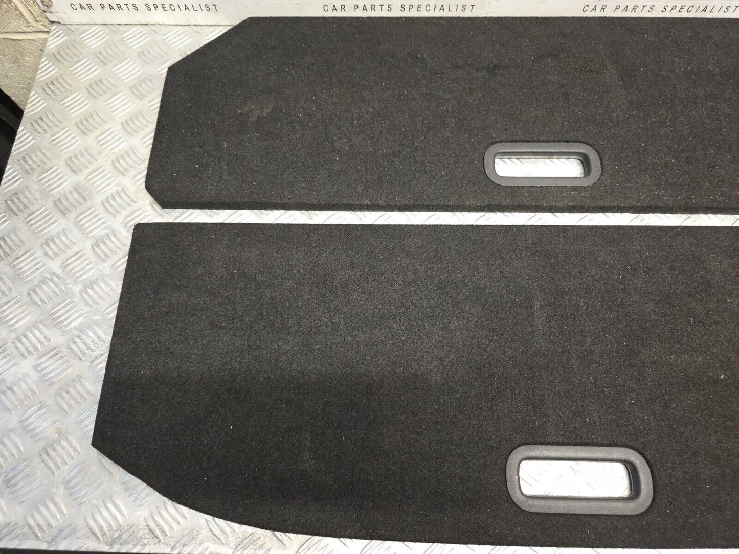 NISSAN QASHQAI J12 MK3 2021-2024 GENUINE REAR HARD BOOT FLOOR CARPET COVERS PAIR