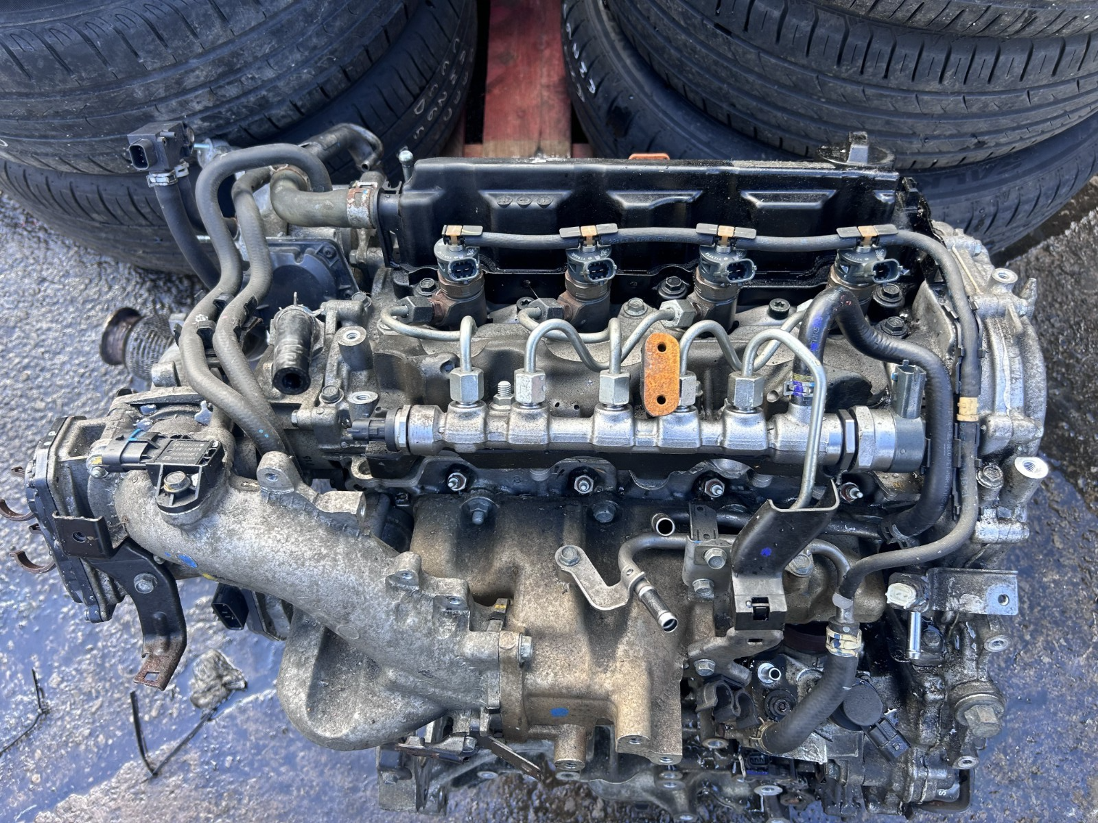 Honda Cr-V Rm Mk4 2013-2018 1.6 Diesel N16A4 Genuine Bi-Turbo Bare Manual Engine 2
