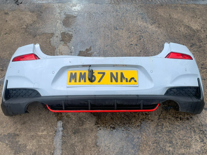 HYUNDAI I30N PERFORMANCE 2017-2020 GENUINE REAR BUMPER BLUE COLLECTION
