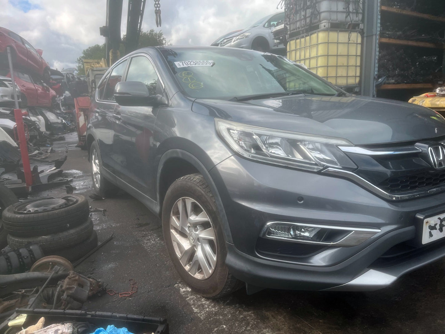 2016 HONDA CR-V RE67 MK4 FL SE NAVI 1.6 I-DTEC DIESEL 4X4 MANUAL VEHICLE FOR BREAKING AND PARTS