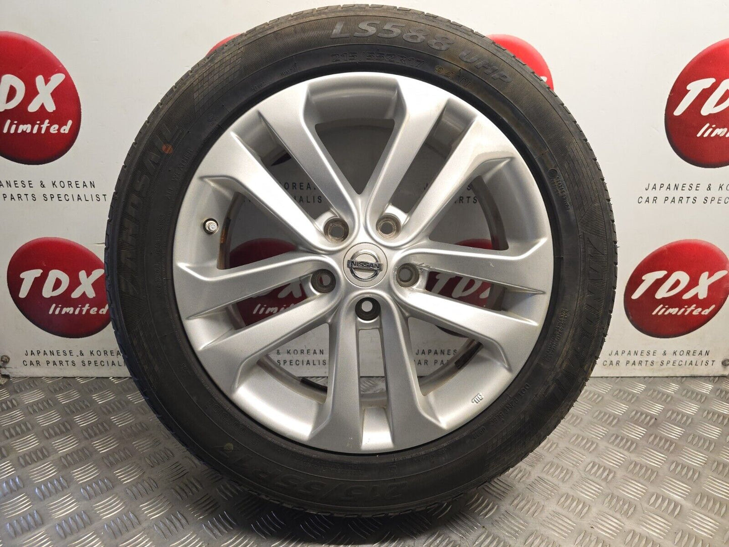 NISSAN JUKE F15 17" INCH 2010-2019 GENUINE ALLOY WHEEL 7.5MM 215/55/17 7J 1KA2A