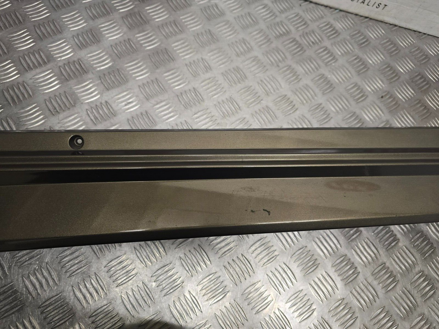 TOYOTA COROLLA MK12 2019-2023 HATCHBACK DRIVERS SIDE SIDESKIRT 6X1 OXIDE BRONZE