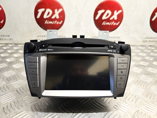 HYUNDAI IX35 2010-2013 GENUINE CD SAT NAV STEREO MEDIA HEAD UNIT 96560-2Y500TAN