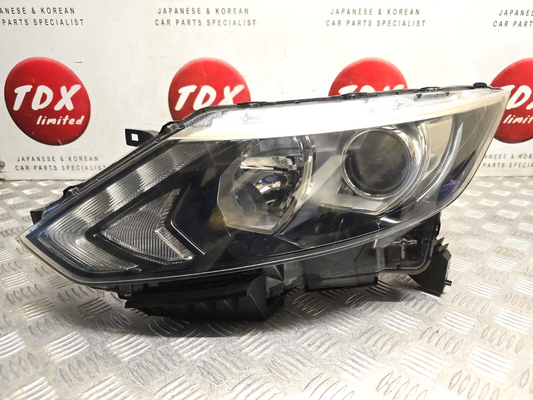 NISSAN QASHQAI J11 2014-2017 GENUINE PASSENGERS SIDE FRONT HALOGEN HEADLIGHT DRL