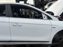 Hyundai IONIQ MK1 2017-2022 Genuine Driver Side Front Door Shell Polar White - photo 1 of 7