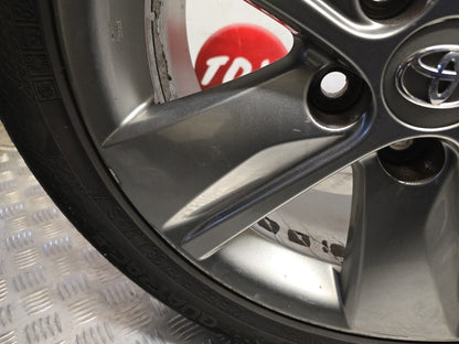 TOYOTA VERSO MK2 2012-2018 17" INCH ALLOY WHEEL 5.0MM TYRE 215/55/17 42611-0F160