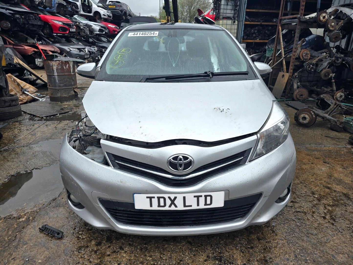 2012 TOYOTA YARIS SPIRIT MK3 NSP130 1.3 PETROL 1 SPEED CVT AUTO FOR PARTS SPARES