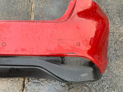 NISSAN PULSAR 2014-2017 GENUINE REAR PARKING SENSOR BUMPER NAH G RED
