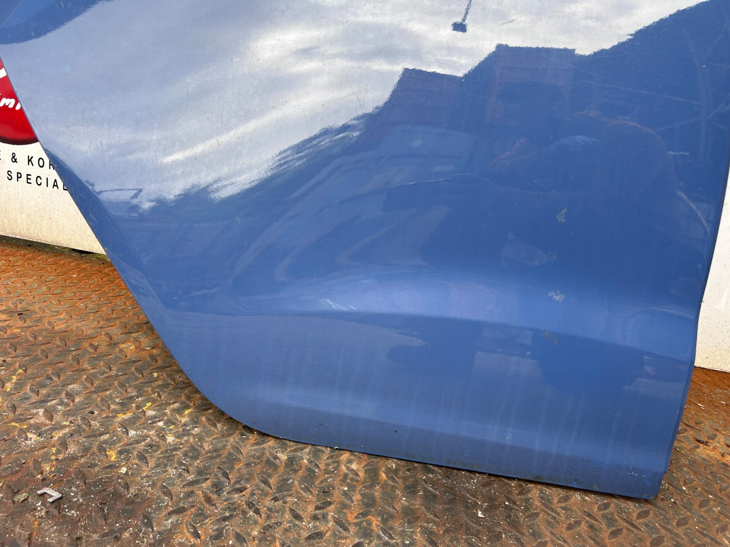 Hyundai I10 Mk2 2014-2020 Genuine Driver Side Rear Door Shell Blue (X3U) 9