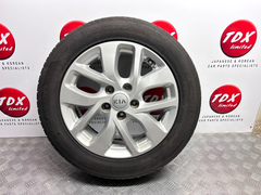 Kia Carens 2013-2018 Genuine 16" Inch Alloy Wheel 6.5MM Tyre 205/55/16 - photo 1 of 13