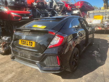2018 Honda Civic Sr Mk10 Fk9 1.6 I-Dtec Diesel 6 Speed Manual Vehicle For Breaking And Parts 2
