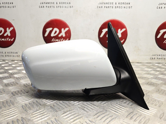 KIA VENGA YN 2010-2019 GENUINE DRIVERS SIDE POWER FOLD WING MIRROR WD CASA WHITE