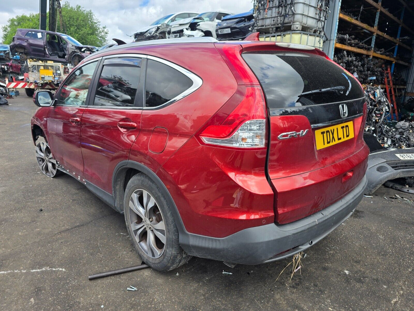 2013 HONDA CR-V EX MK4 (RE58) 2.0 PETROL 4X4 5 SPEED AUTOMATIC FOR PARTS SPARES