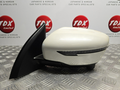 Nissan Qashqai (J11) 2014-2021 Passengers Power Fold Camera Mirror Qab White - photo 1 of 9