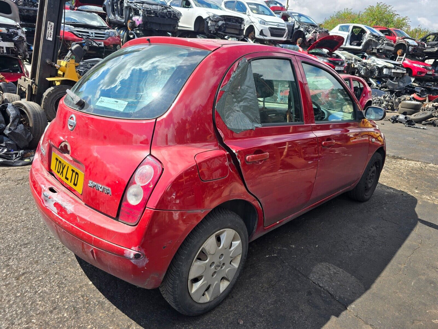 2007 NISSAN MICRA SPIRITA K12 MK3 FACELIFT 1.2 PETROL AUTO FOR PARTS SPARES