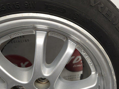 TOYOTA PRIUS MK4 2016-2021 15" INCH GENUINE ALLOY WHEEL 3.8MM TYRE 195/65/15