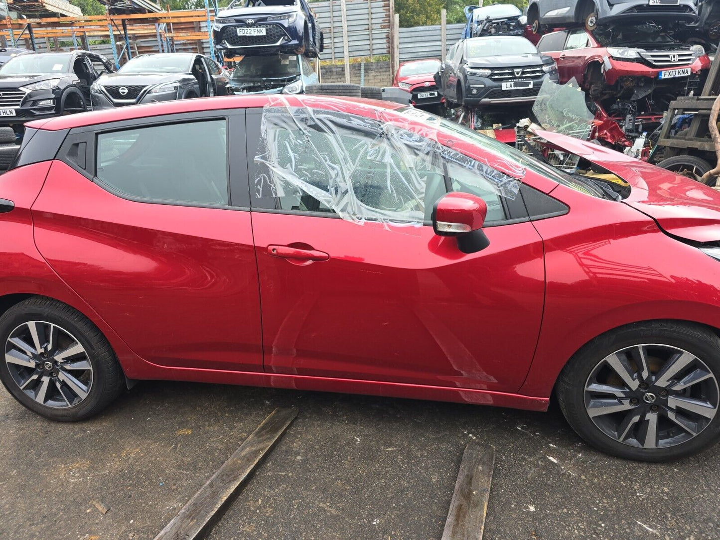 2018 NISSAN MICRA IG-T K14 MK5 ACENTA 0.9 PETROL 5 SPEED MANUAL FOR PARTS SPARES