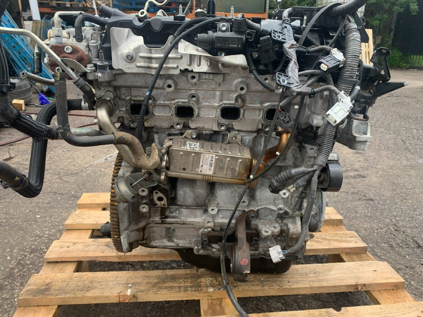 TOYOTA RAV4 MK4 2013-2015 2.2 DIESEL D-4D 2AD-FHV BARE ENGINE 56,00 MILES