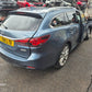 2014 MAZDA 6  (GJ) SPORT ESTATE MK3  2.2 DIESEL 6 SPEED MANUAL FOR PARTS SPARES