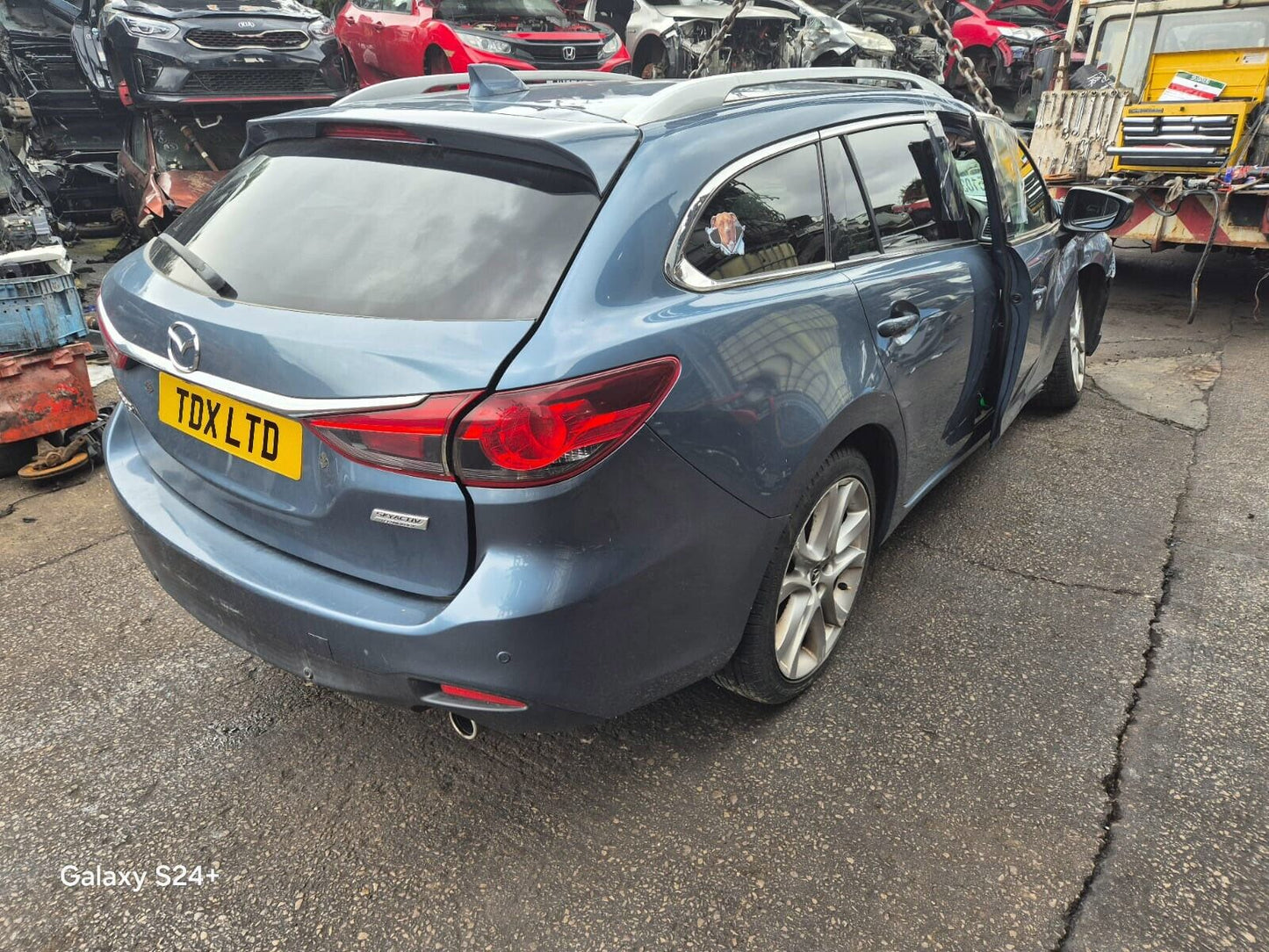 2014 MAZDA 6  (GJ) SPORT ESTATE MK3  2.2 DIESEL 6 SPEED MANUAL FOR PARTS SPARES