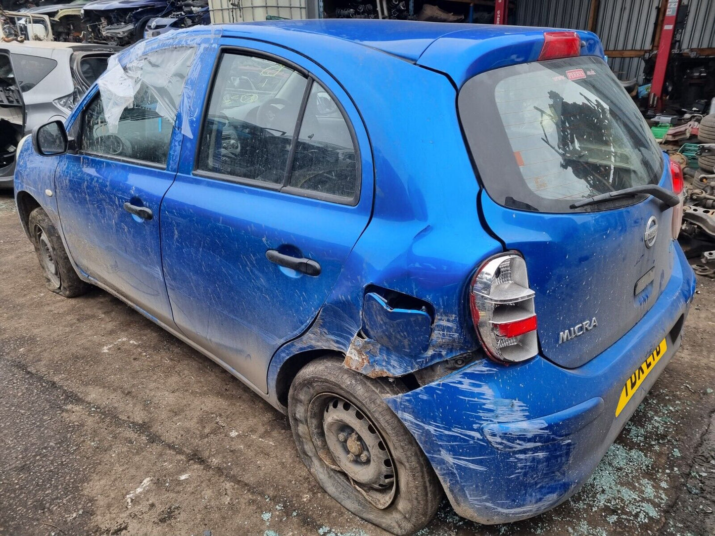 2011 NISSAN MICRA VISIA MK4 K13 1.2 PETROL 5 SPEED MANUAL FOR PARTS & SPARES