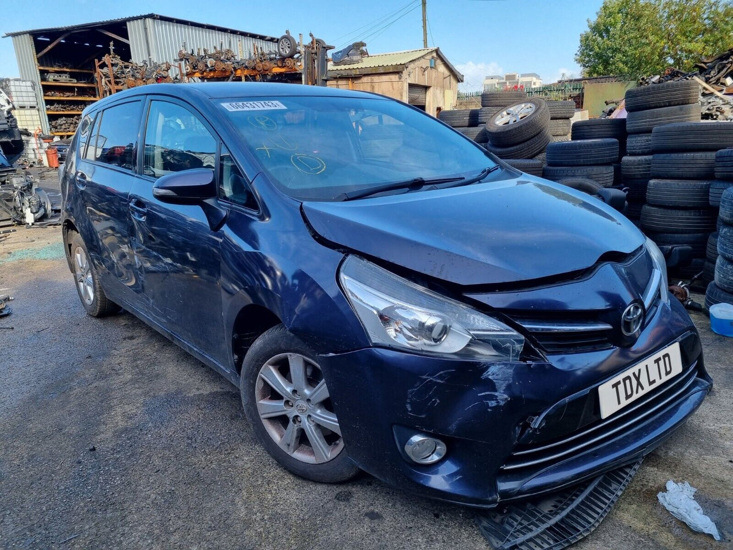 2016 TOYOTA VERSO ICON MK2 1.6 D-4D DIESEL 6 SPEED MANUAL FOR PARTS & SPARES