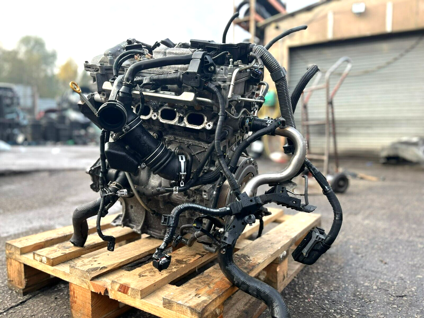 TOYOTA PRIUS MK3 1.8 HYBRID 2009-2016 GENUINE BARE ENGINE 2ZR-FXE 75K MILES