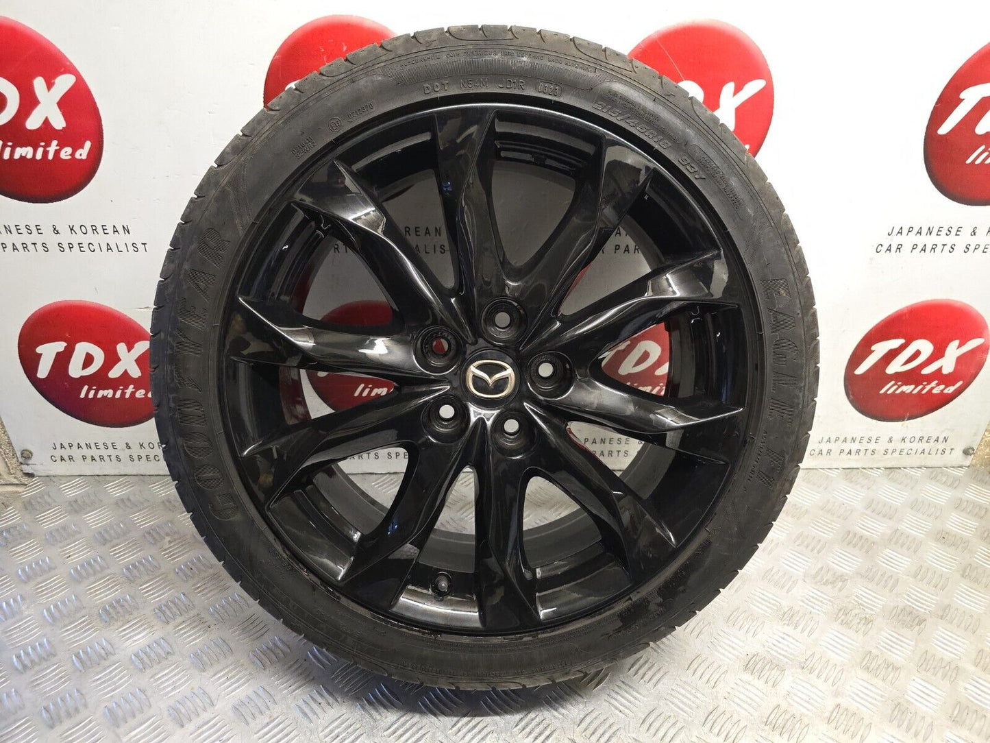 MAZDA 3 BM/BN 18" INCH 2014-2018 BLACK ALLOY WHEEL 7MM TYRE 215/45/18 9965227080