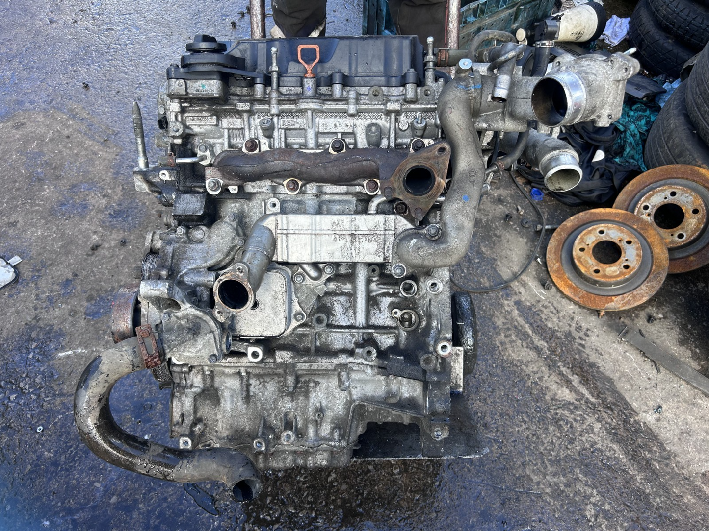 Honda Cr-V Rm Mk4 2013-2018 1.6 Diesel N16A4 Genuine Bi-Turbo Bare Manual Engine 5