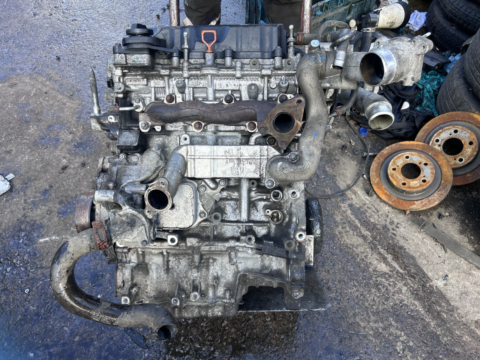 Honda Cr-V Rm Mk4 2013-2018 1.6 Diesel N16A4 Genuine Bi-Turbo Bare Manual Engine 5