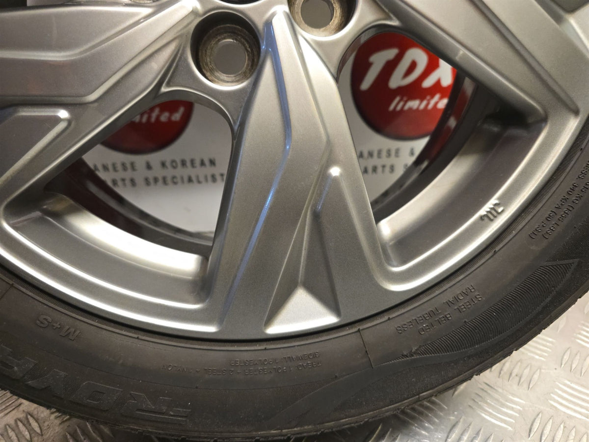 Mazda 2 XP210 MK3 Hybrid 2022-2026 Genuine 16" Grey Alloy Wheel 195/55/16 - photo 4 of 15