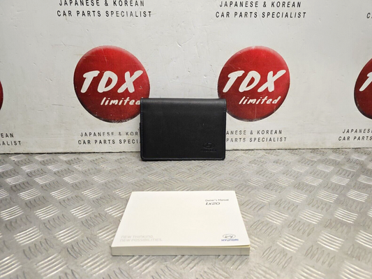 Hyundai Ix20 (Jc) 2010-2015 Genuine Owners Manual Handbook Pack Wallet Book 1