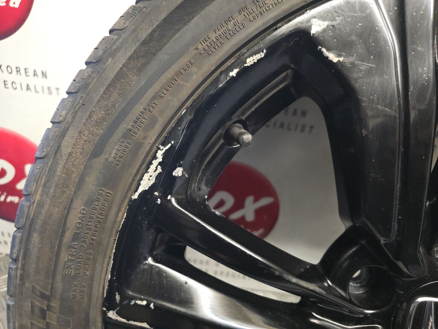 HONDA CIVIC X 2017-2022 17" INCH GENUINE ALLOY WHEEL BLACK 6MM 235/45/17 17080A