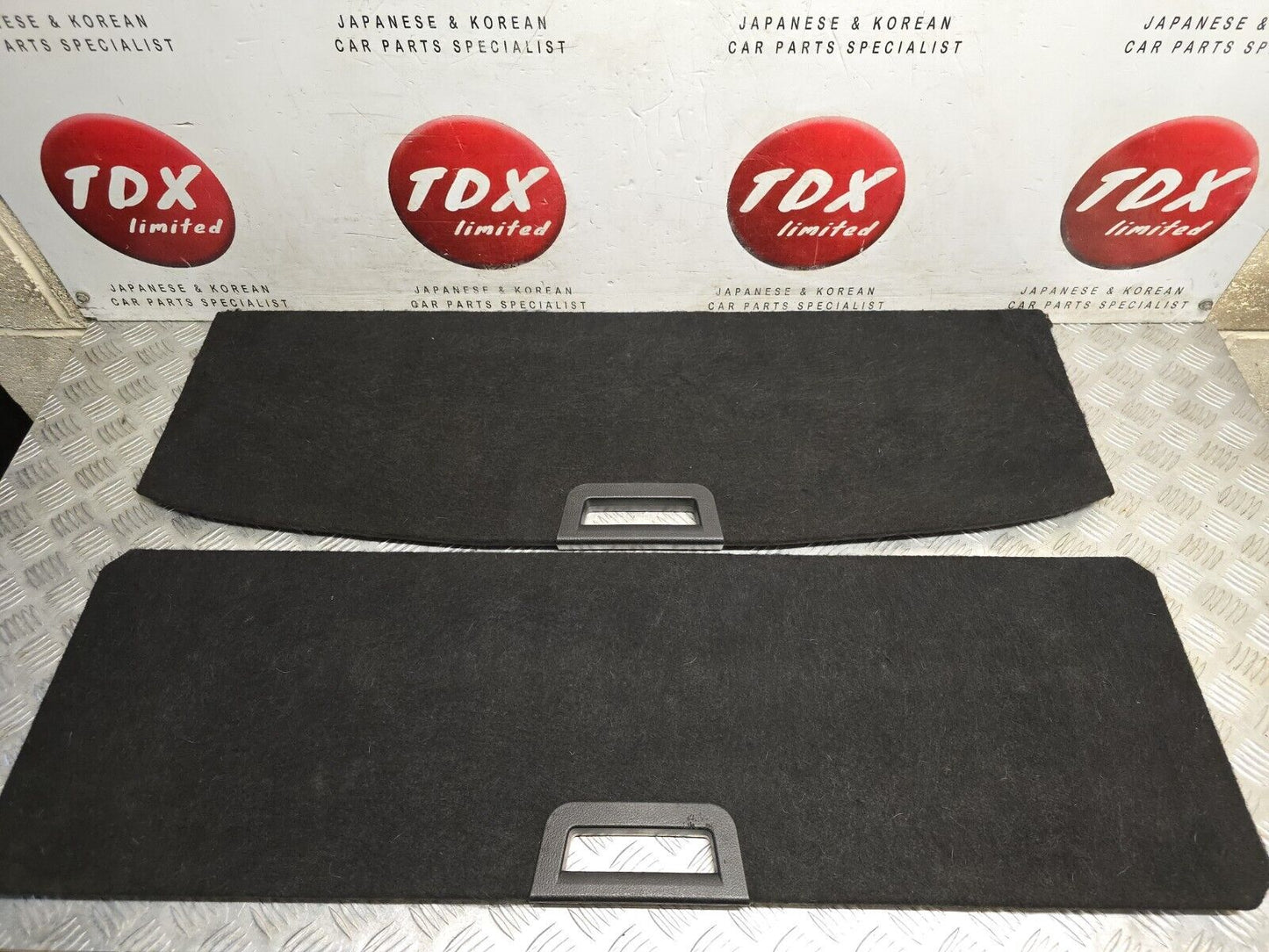 NISSAN QASHQAI J11 2014-2018 GENUINE HARD BOOT FLOOR CARPET DECK LINER COVERS 2