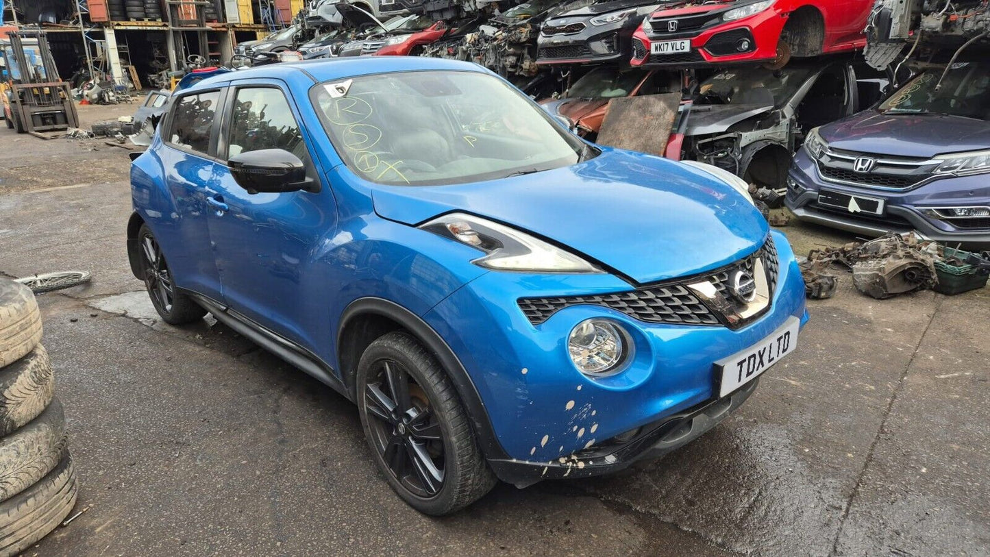 2018 NISSAN JUKE TEKNA F15 1.2 DIG-T PETROL 6 SPEED MANUAL FOR PARTS SPARES