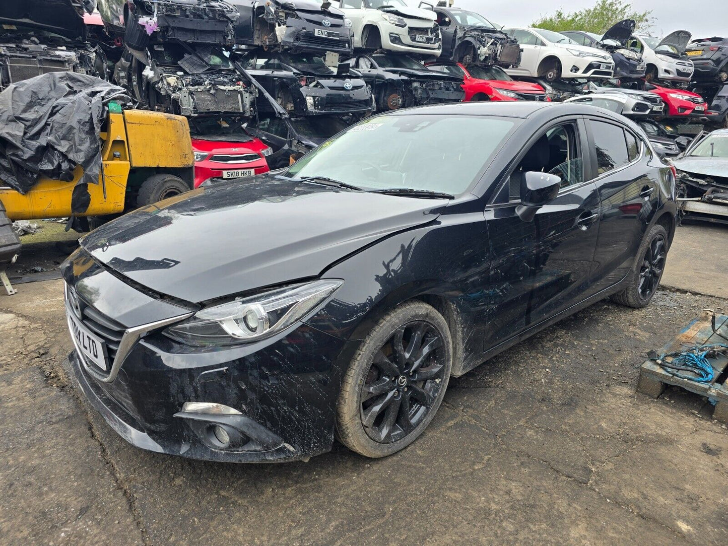 2014 MAZDA 3 (BM) MK3 SE-L NAV 2.2 DIESEL 6 SPEED MANUAL HATCH PARTS SPARES