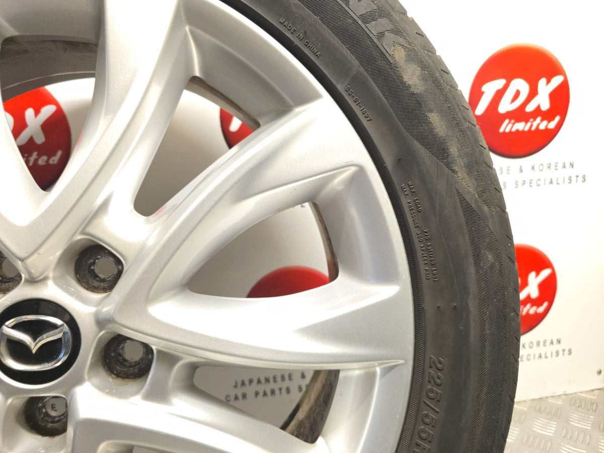 Mazda CX-5 KE MK1 2012-2017 Genuine 19" Alloy Wheel + 2.7 Mm Tyre - photo 2 of 15