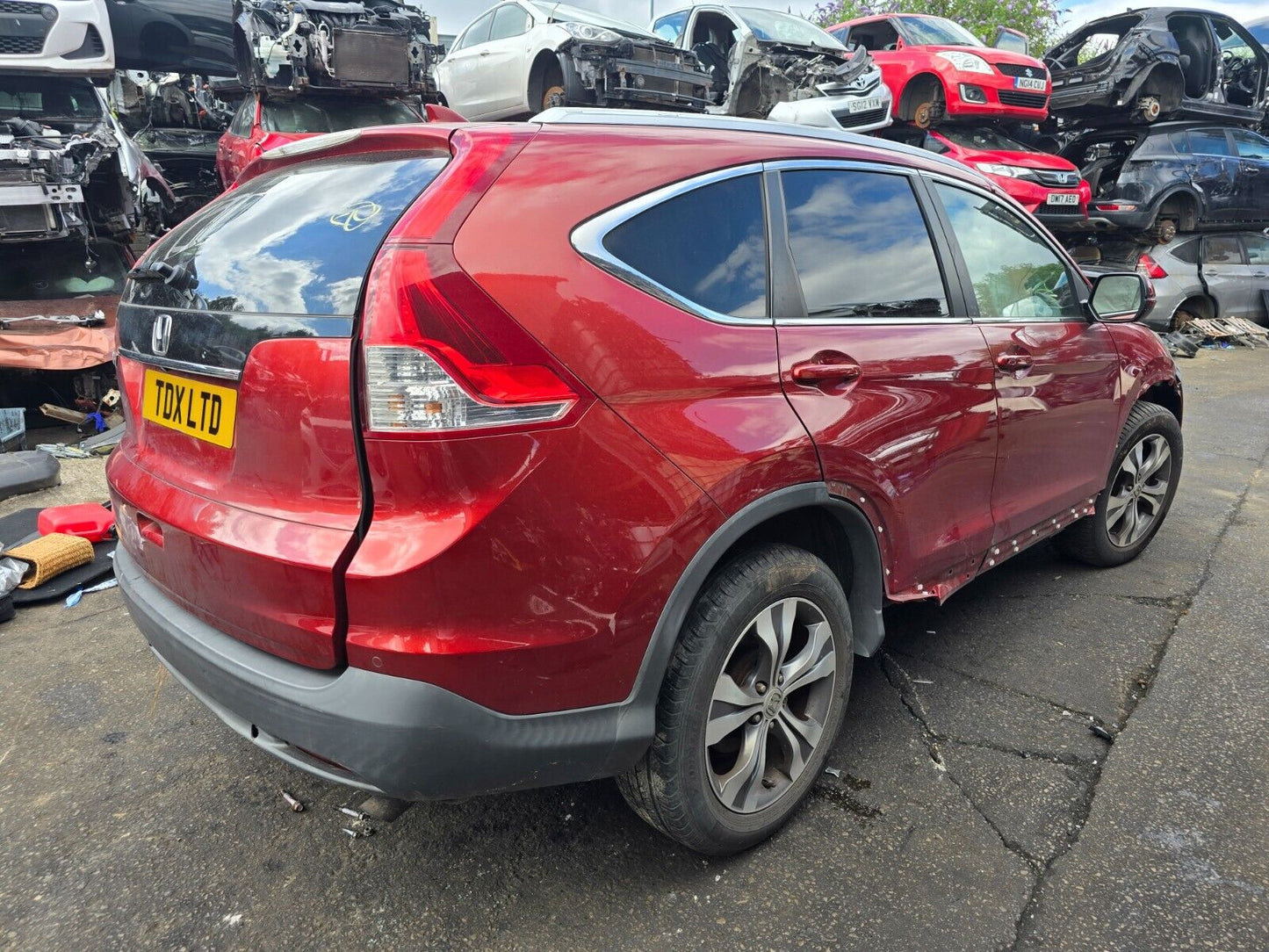 2013 HONDA CR-V EX MK4 (RE58) 2.0 PETROL 4X4 5 SPEED AUTOMATIC FOR PARTS SPARES