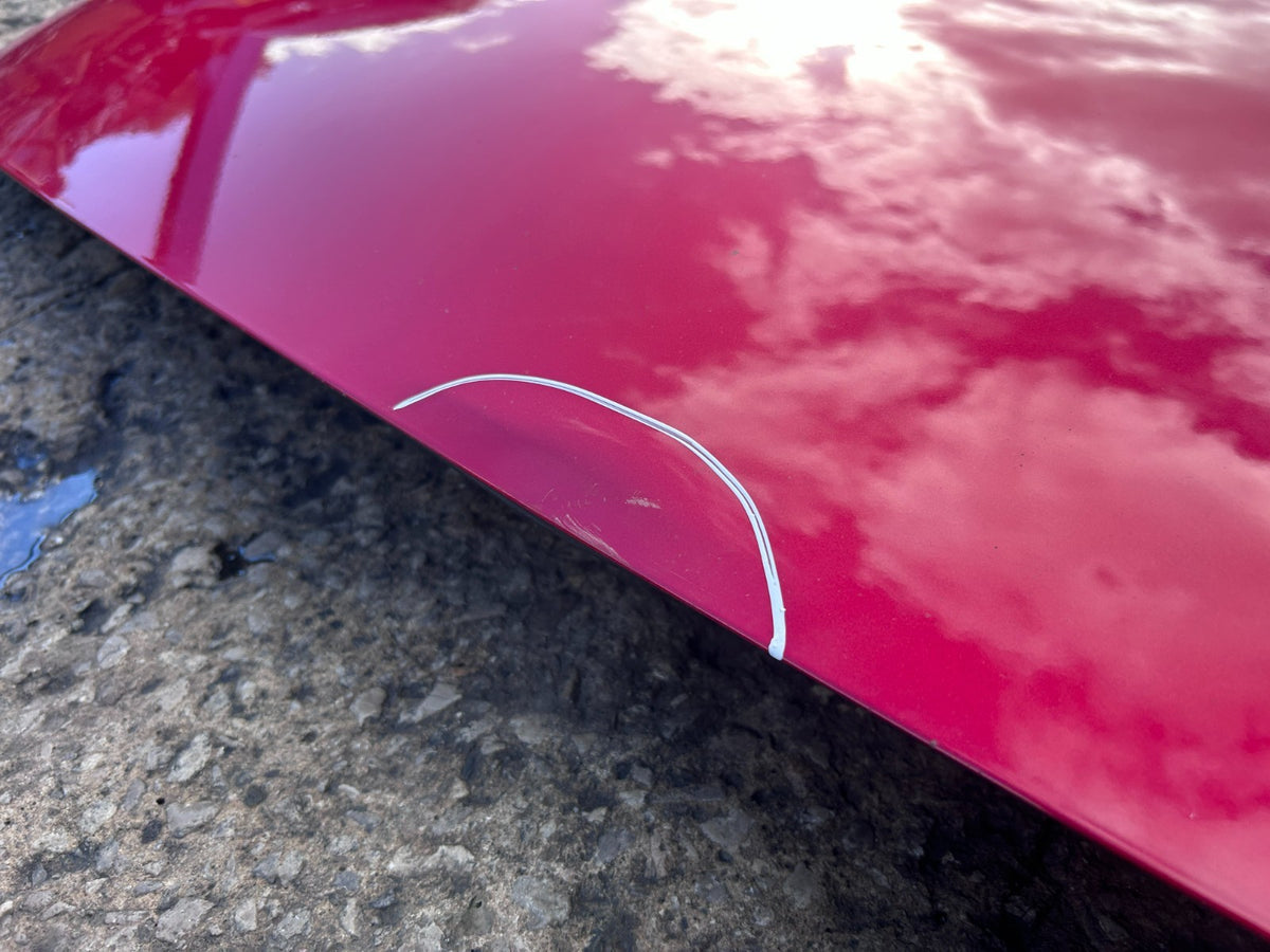 Mazda 3 BM MK3 2014-2019 Genuine Bonnet Hood - 41V Soul Red Metallic - photo 5 of 9
