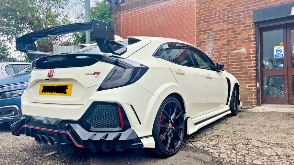 HONDA CIVIC TYPE R FK8 2017-2020 MUGEN STYLE REAR WING SPOILER – TDX ...