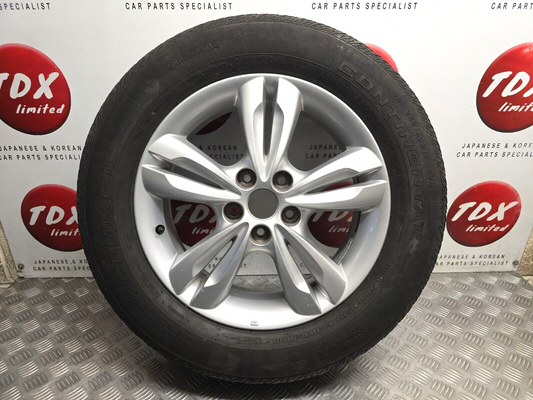 HYUNDAI IX35 17" INCH 2010-2015 GENUINE ALLOY WHEEL (NAIL) 225/60/17 52910-2Y400