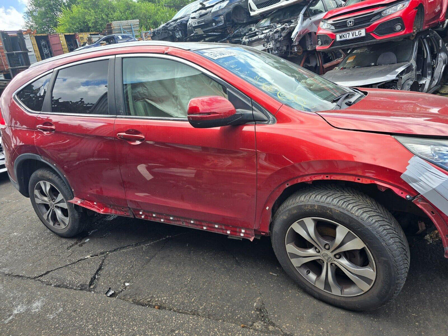 2013 HONDA CR-V EX MK4 (RE58) 2.0 PETROL 4X4 5 SPEED AUTOMATIC FOR PARTS SPARES