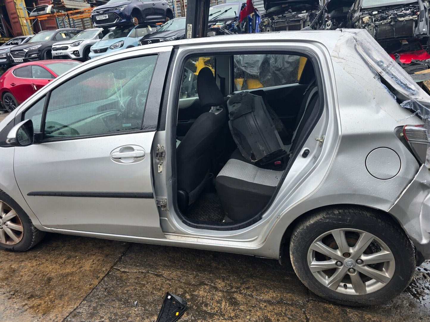 2012 TOYOTA YARIS SPIRIT MK3 NSP130 1.3 PETROL 1 SPEED CVT AUTO FOR PARTS SPARES