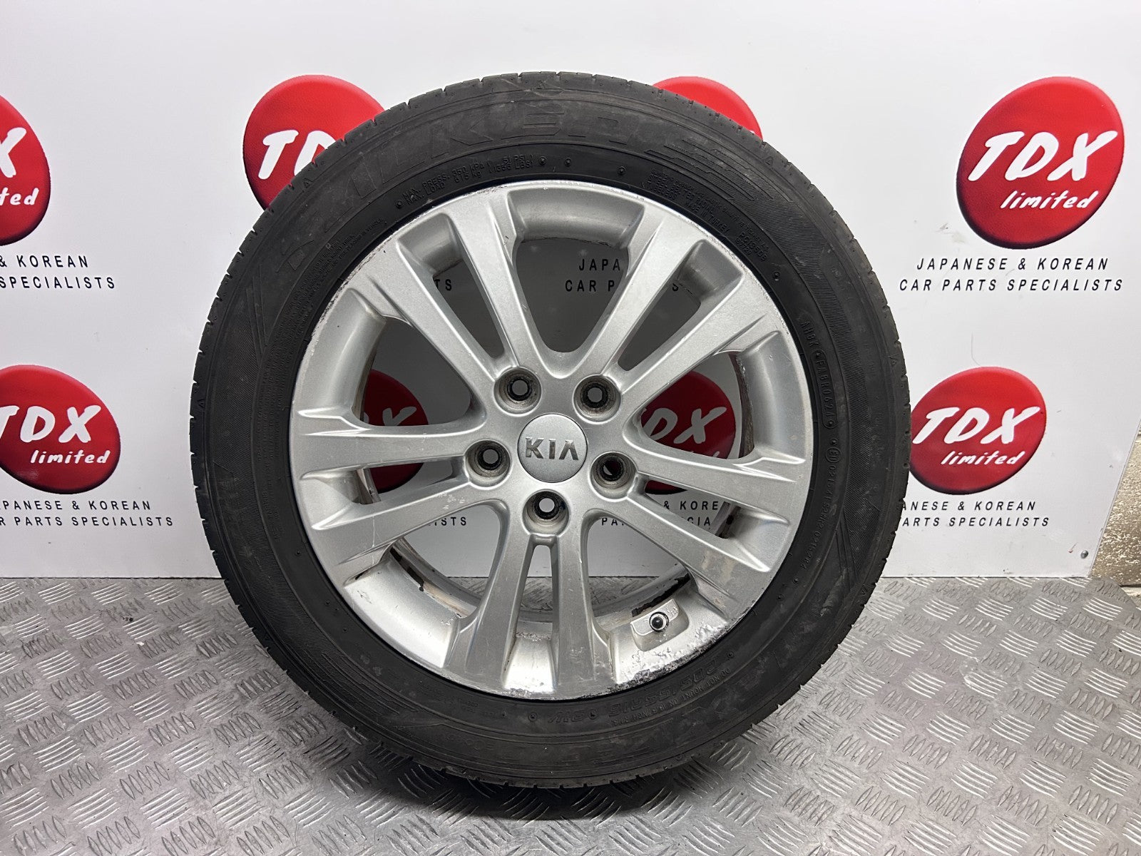 Kia Ceed Jd 2012-2017 Genuine 16" Inch Alloy Wheel 5.09Mm Tyre 205/55/16 1