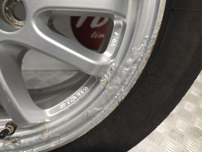 TOYOTA PRIUS MK4 2016-2021 15" INCH GENUINE ALLOY WHEEL 3.0MM TYRE 195/65/15