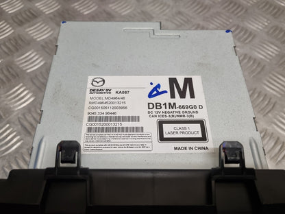 MAZDA 2 (DJ) MK3 2015-2020 GENUINE CD PLAYER HEAD UNIT + SURROUND DB1M-669G0