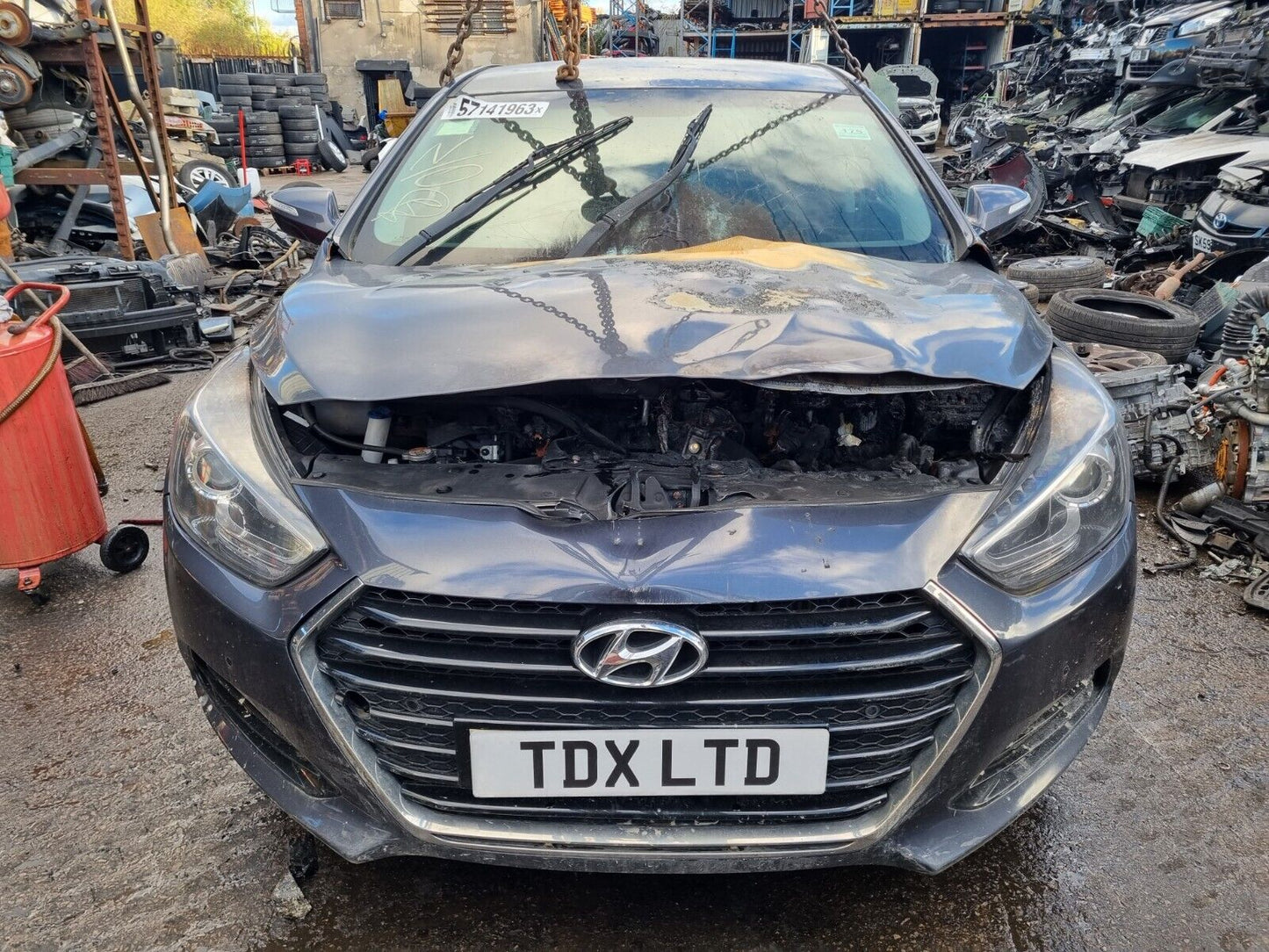 2017 HYUNDAI I40 SE NAV BUSINESS 1.7 DIESEL 7 SPEED SEMI AUTO FOR PARTS SPARES