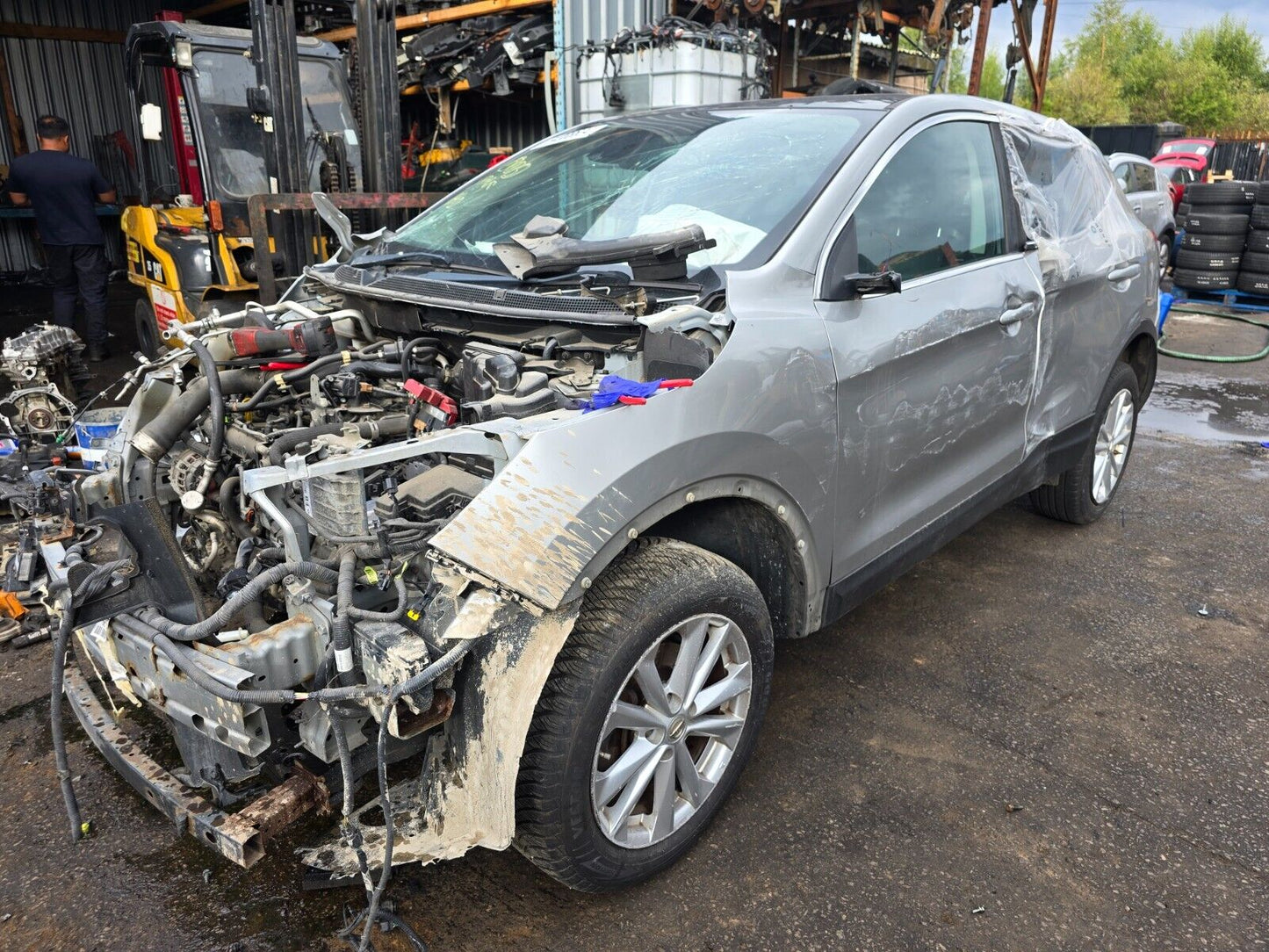 2015 NISSAN QASHQAI J11 MK2 ACENTA PLUS 1.2 PETROL DIG-T MANUAL FOR PARTS SPARES