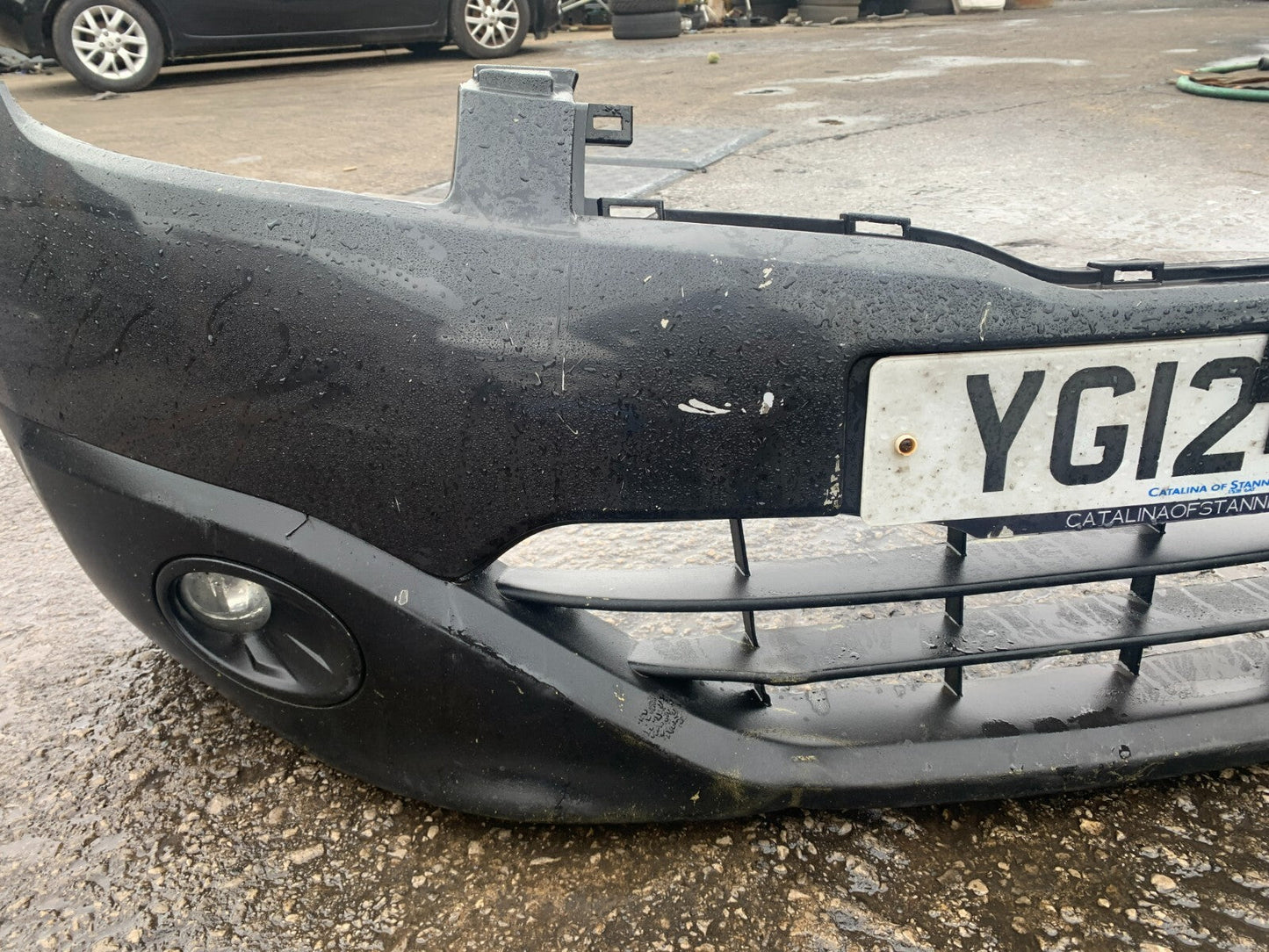 NISSAN QASHQAI J10 2010-2013 GENUINE FACELIFT FRONT BUMPER BLACK COLLECTION