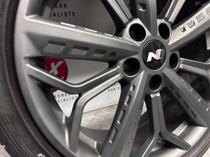 Hyundai i20N BC3 MK3 2021-2024 Genuine 18" Alloy Wheel + 3.3 Mm Tyre 52910-C0000 - photo 7 of 12